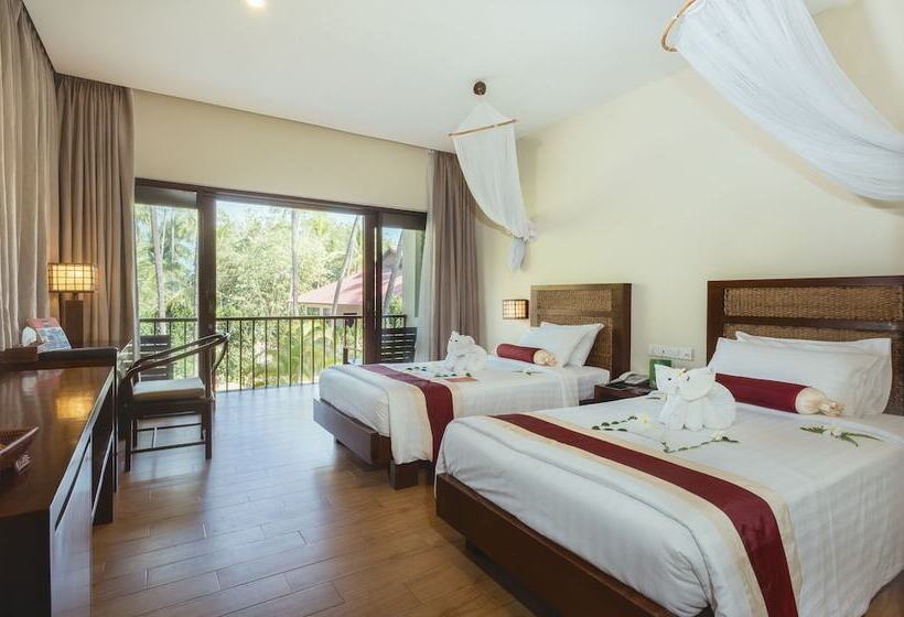 اتاق لوکس با چشم‌انداز باغ, Eskala Hotels & Resorts Ngwe Saung