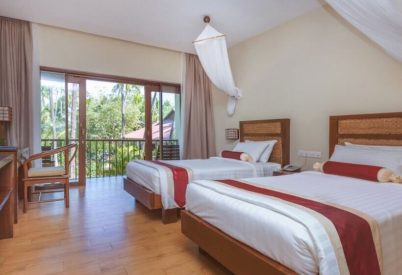 اتاق لوکس با چشم‌انداز باغ, Eskala Hotels & Resorts Ngwe Saung