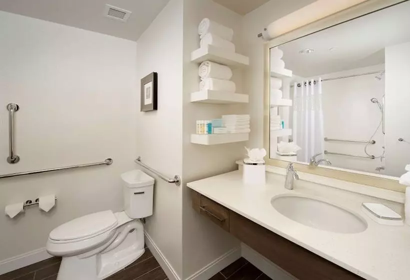身障者適用キングサイズベッドルーム, Hampton Inn & Suites Baltimore North/timonium