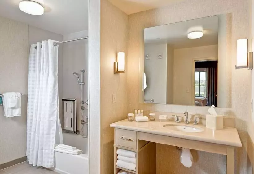 身障者適用スイートルーム, Homewood Suites By Hilton Anaheim Resort – Convention Center