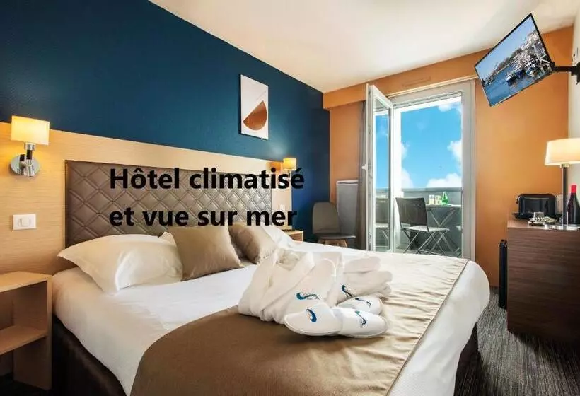 オーシャンビューデラックスルームバルコニー付き, Opal Inn