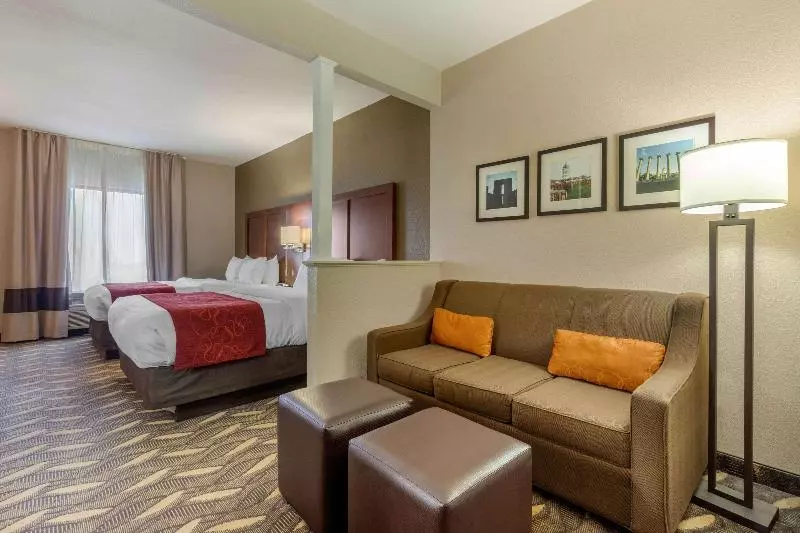 キングサイズベッドのスタンダードルーム, Hampton Inn Broussardlafayette Area