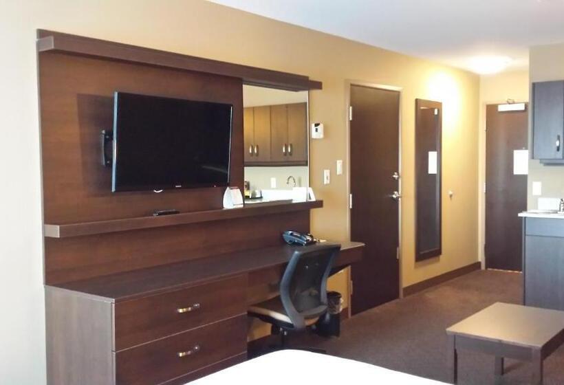 חדר סטודיו סטנדרד, Microtel Inn & Suites By Wyndham Red Deer