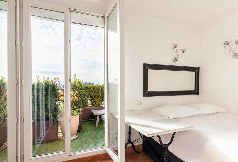 סטודיו סטנדרט עם נוף, Residence Courcelle