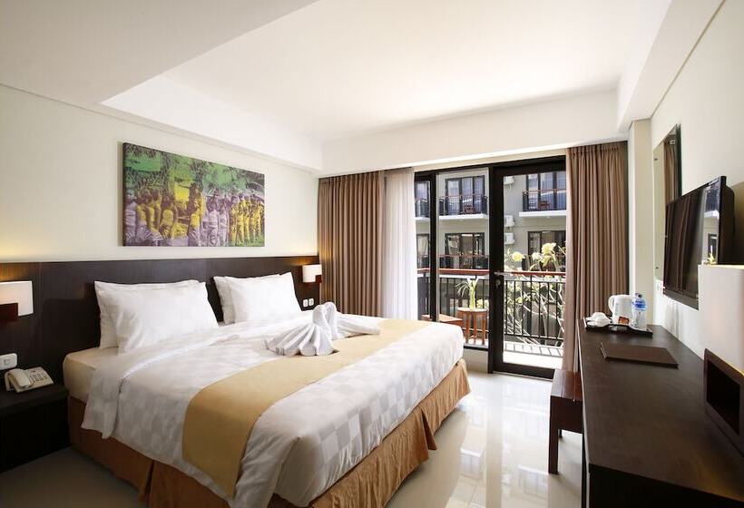 Номер Deluxe Вид на Бассейн, Rofa Kuta Hotel Chse Certified