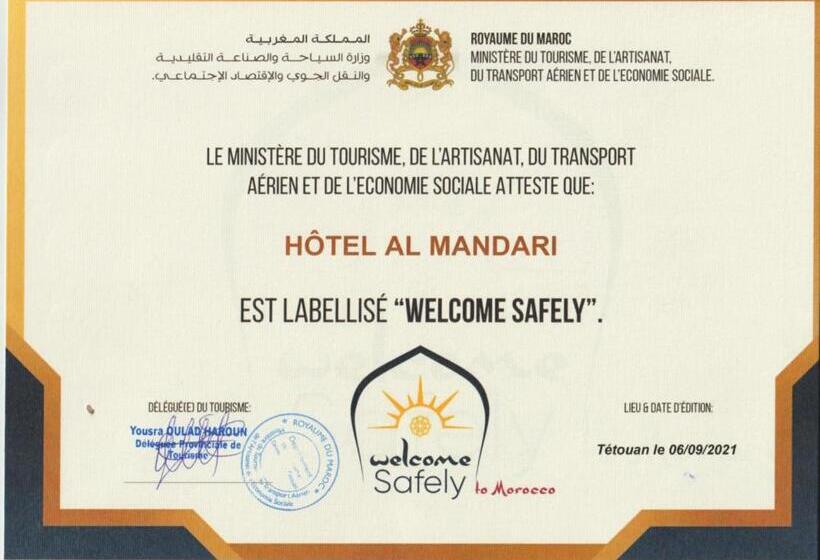 اتاق استاندارد یک نفره, Al Mandari Hôtel Tétouan