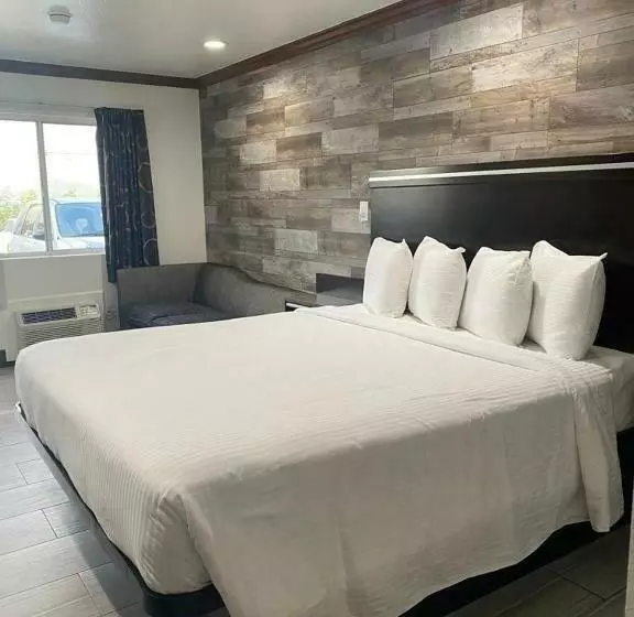 キングサイズベッドのスタンダードルーム, Starlight Inn Huntington Beach