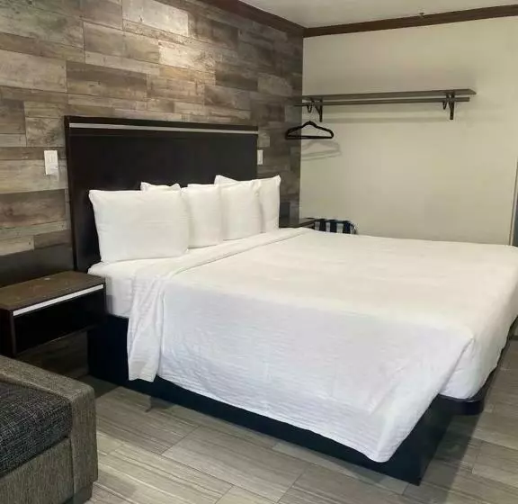 キングサイズベッドのスタンダードルーム, Starlight Inn Huntington Beach
