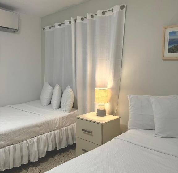 اتاق استاندارد با 2 تخت دوبل, Posada La Hamaca