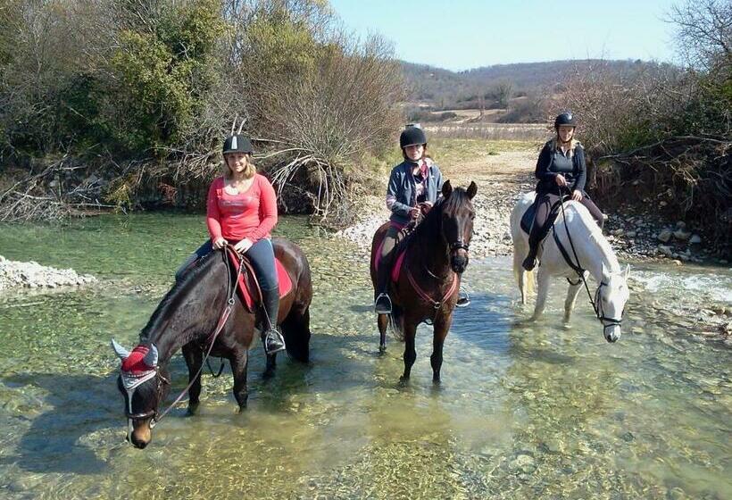 带观景的标准间, Le Relais De Vazeille