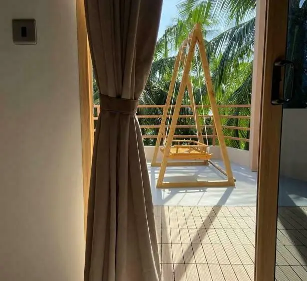 اتاق استاندارد با تراس, Finolhu Beach Guest House