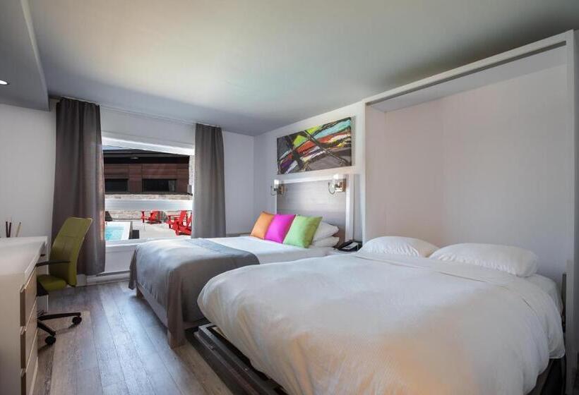 חדר אקזקיוטיב עם מיטת קווין, V