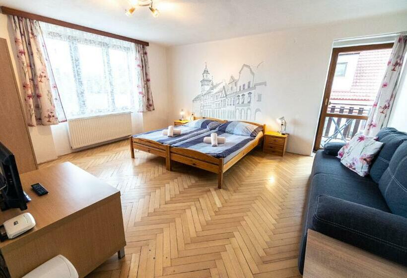 バルコニー付きスタンダードルーム, Penzion Veronika