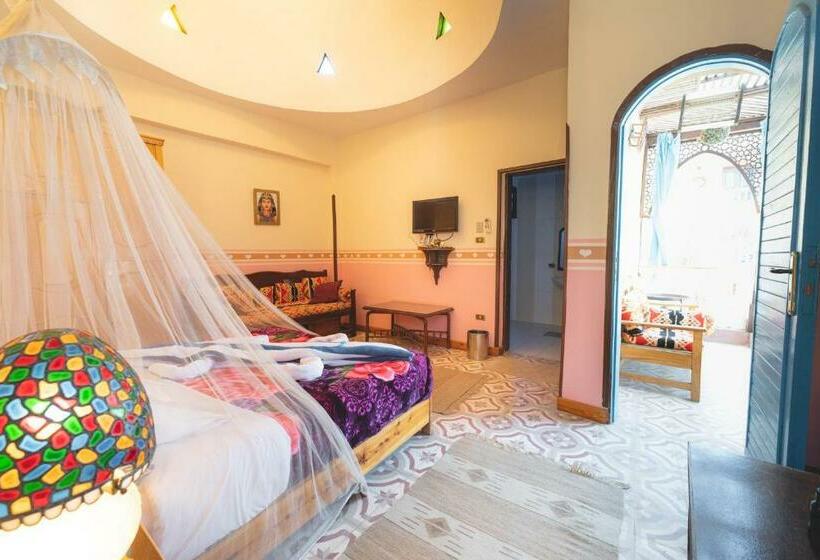 اتاق استاندارد با بالکن, Villa Nile House Luxor