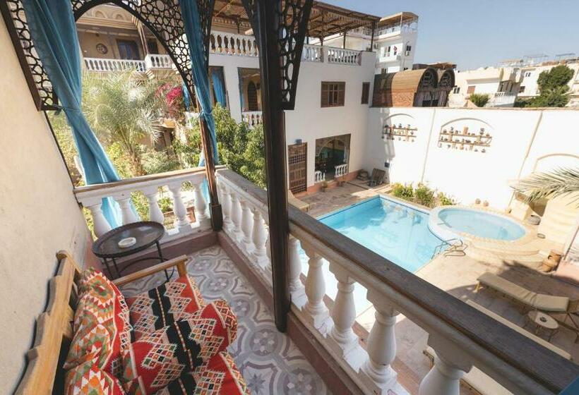 اتاق استاندارد با بالکن, Villa Nile House Luxor