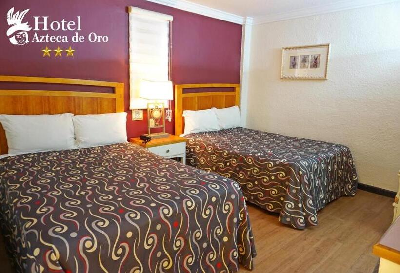 Habitación Estándar 2 Camas Matrimonio, Azteca De Oro Mexicali