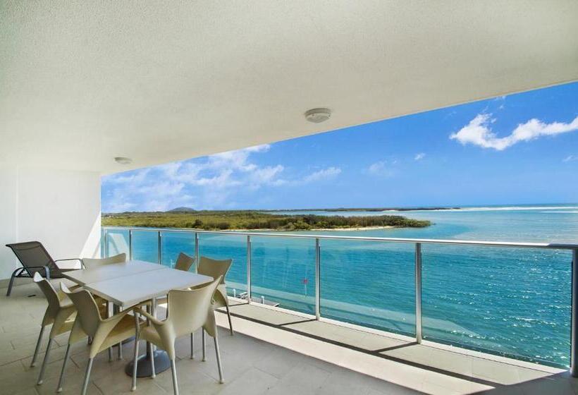 آپارتمان 2 خوابه با چشمانداز دریا, Waves Maroochy River