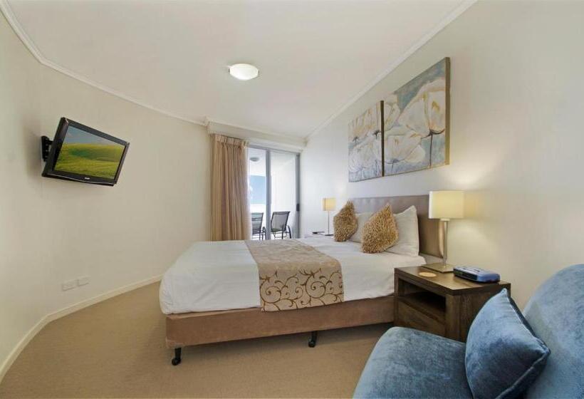 带2个卧室带海景的公寓, Waves Maroochy River
