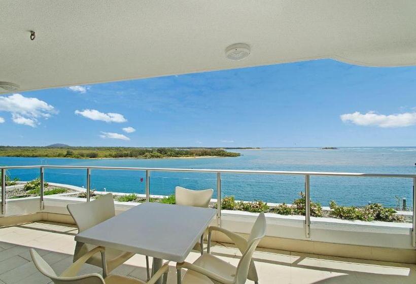 آپارتمان 3 خوابه با چشمانداز دریا, Waves Maroochy River