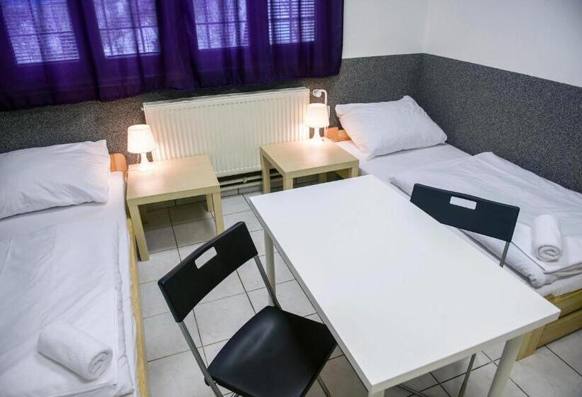 اتاق استاندارد سه تخته با سرویس بهداشتی مشترک, Hostel Seven