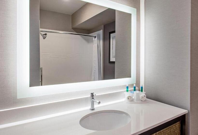 מיטת קינג בסוויטה, Holiday Inn Express & Suites Anaheim Resort Area, An Ihg