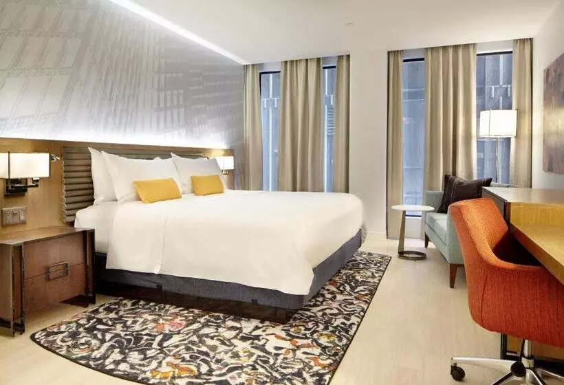 身障者適用キングサイズベッドルーム, Indigo Atlanta Downtown, An Ihg