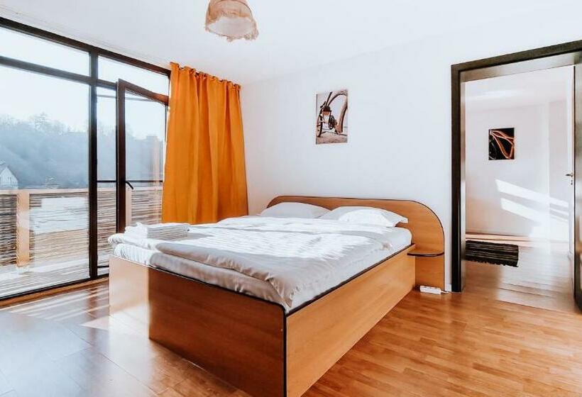 침실 2개 아파트, Pensiunea Bike&bed