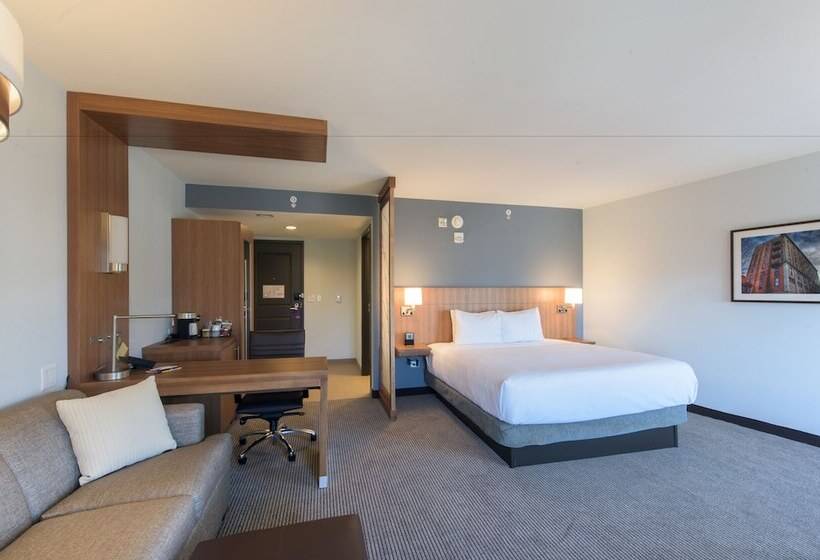 适合残疾人士使用的带双人床的标准间, Doubletree By Hilton Asheville Downtown