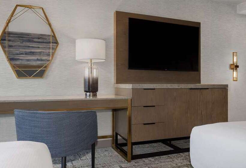 带特大床的标准间, Doubletree By Hilton Asheville Downtown