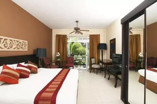 اتاق لوکس با بالکن, Piman Garden Boutique