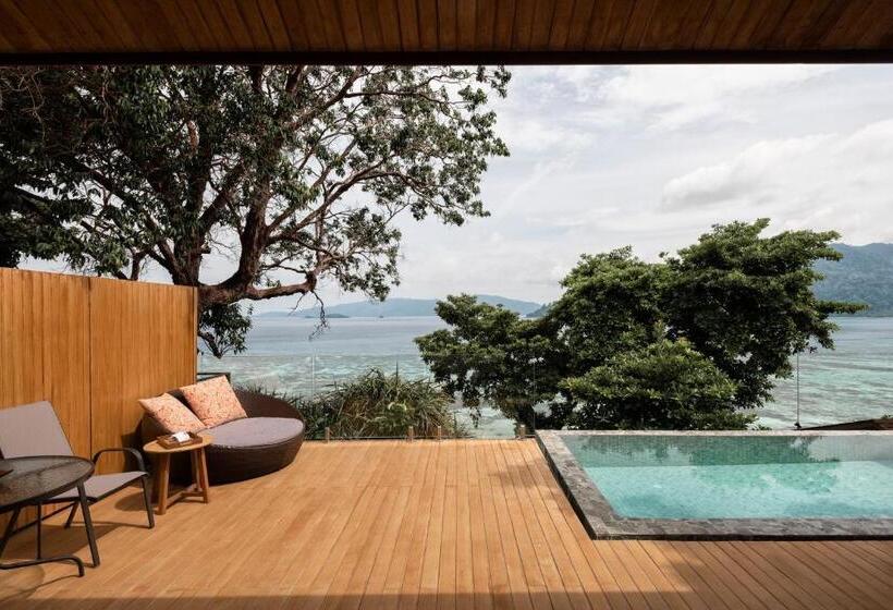 فيلا غرفة نوم واحدة مطلّة علي البحر, The Cliff Lipe