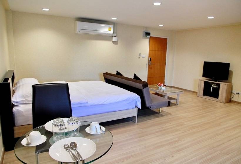 استودیو استاندارد با تخت کینگ, The Kaze 34 Hotel And Serviced Residence