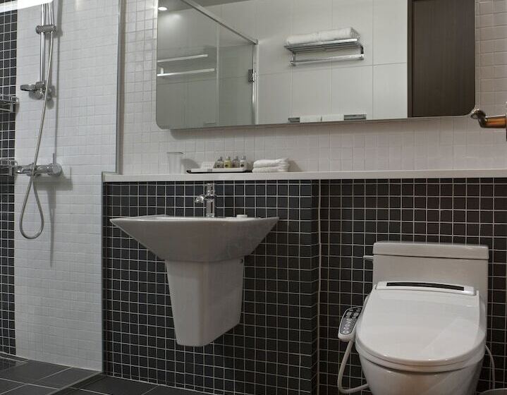 חדר דחוקס עם מיטת קינג, Ocloud Hotel Gangnam