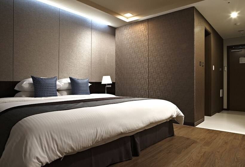 חדר דחוקס עם מיטת קינג, Ocloud Hotel Gangnam