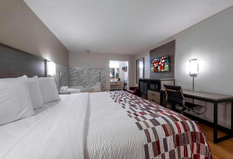 キングサイズベッドのデラックスルーム, Red Roof Inn Charlottesville