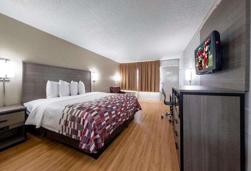 キングサイズベッドのスーペリアルーム, Red Roof Inn Charlottesville