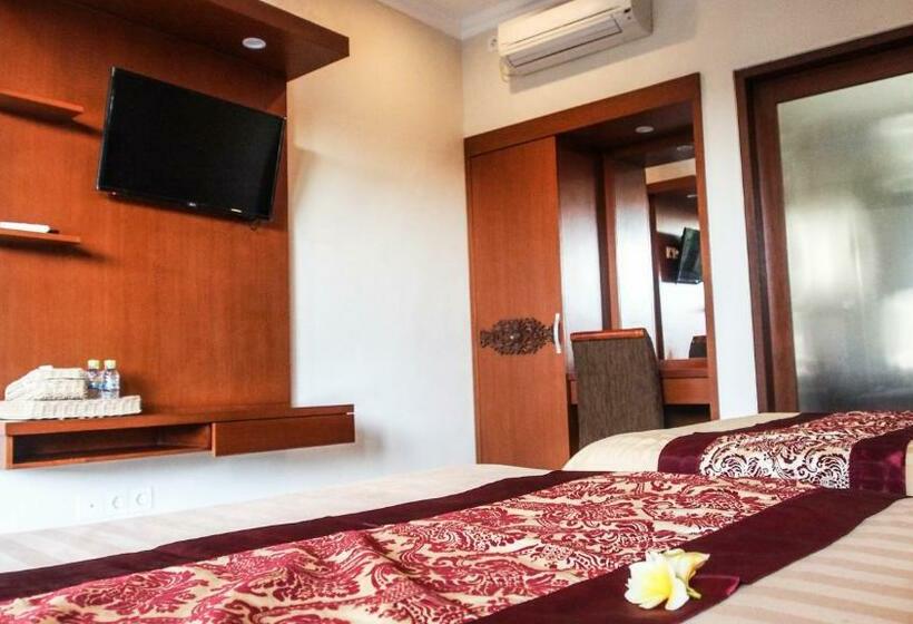 デラックスルーム, Villa Nelayan By Nakula