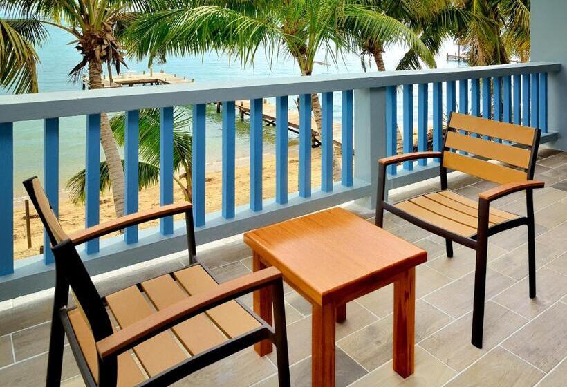 اتاق لوکس با بالکن و چشمانداز دریا, Parrot Cove Lodge