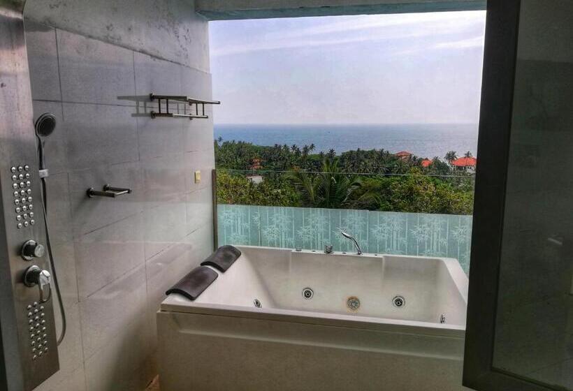 غرفة ديلوكس مطلّة علي البحر, Villa Thawthisa