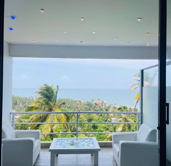 غرفة ديلوكس مطلّة علي البحر, Villa Thawthisa