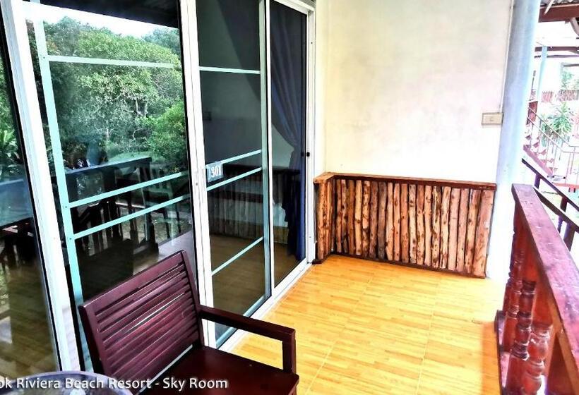 חדר סטנדרט עם מרפסת, Koh Mook Riviera Beach Resort