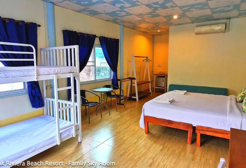 패밀리 룸 가든 전망, Koh Mook Riviera Beach Resort