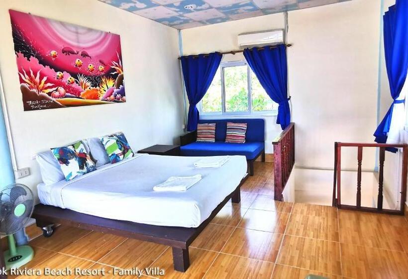 غرفة عائلية, Koh Mook Riviera Beach Resort
