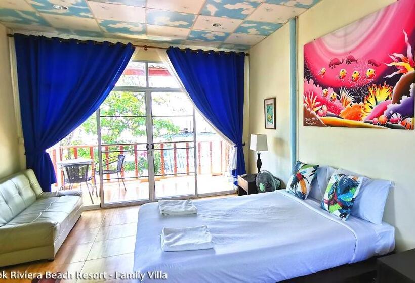 غرفة عائلية, Koh Mook Riviera Beach Resort