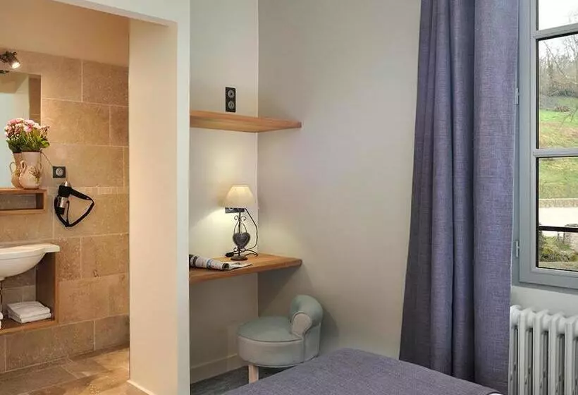 キングサイズベッドのスタンダードルーム, Moulin Des Templiers Hôtel & Spa