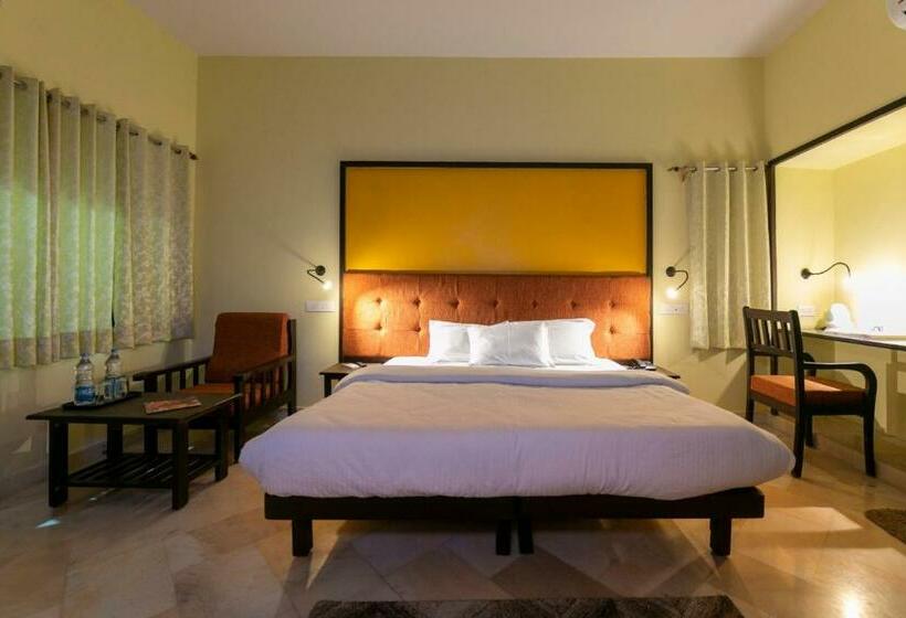 غرفة ديلوكس مطلّة علي الحديقة, Kurja Resort