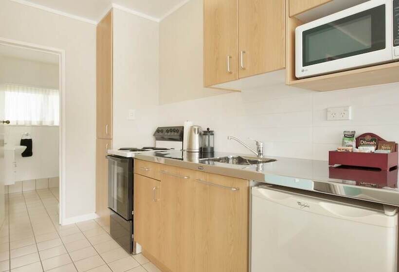 דירה פנימית חדר שינה 1, Hananui Lodge And Apartments