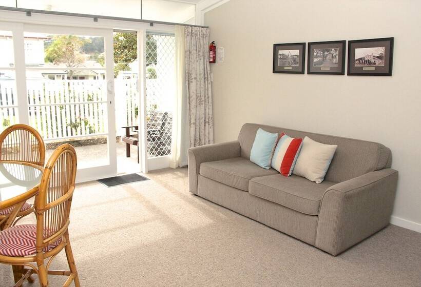 דירה פנימית חדר שינה 1, Hananui Lodge And Apartments