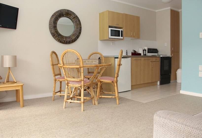 דירה פנימית חדר שינה 1, Hananui Lodge And Apartments