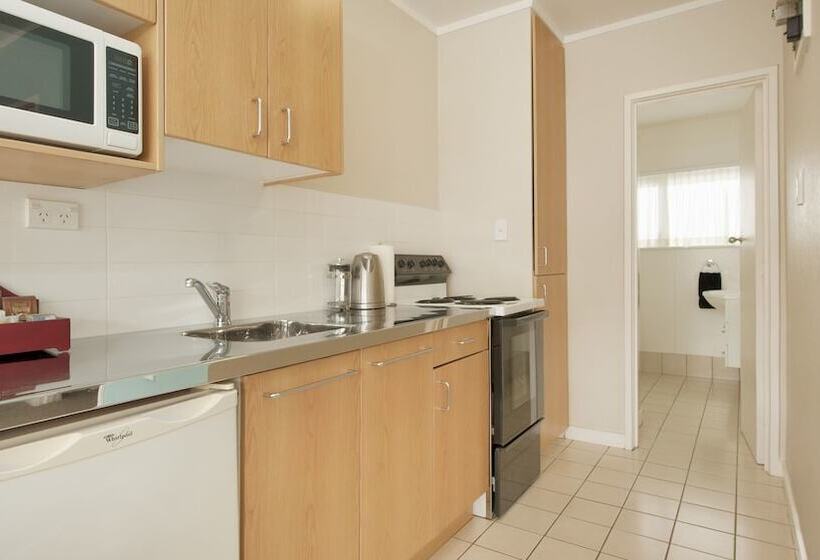 דירה פנימית חדר שינה 1, Hananui Lodge And Apartments